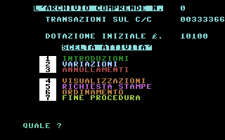 Conto Corrente (Computer Set 3) Screenshot