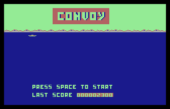 Convoy (Courbois) Title Screenshot