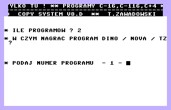 Copy System +4 V8.D Screenshot #1