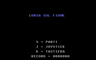 Corsa Sul Fiume Title Screenshot