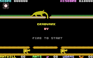Cradvark Title Screenshot