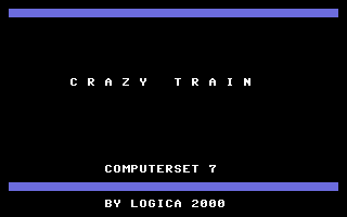 Crazy Train (Computer Set 7) Title Screenshot