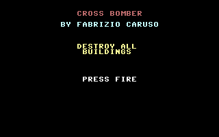 Cross Bomber Title Screenshot