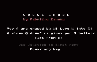Cross Chase Title Screenshot