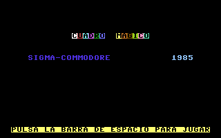 Cuadro Magico Title Screenshot