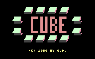 Cube Title Screenshot