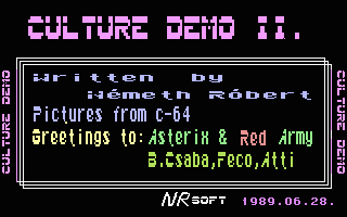 Culture Demo II Screenshot