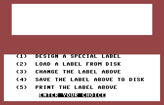 Custom Labels Screenshot