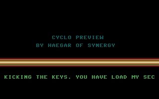 Cyclo Preview Title Screenshot