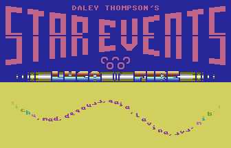 Daley Thompson's Star Events Crack intro