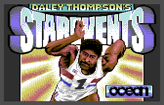 Daley Thompson's Star Events +2FG! Title Screenshot