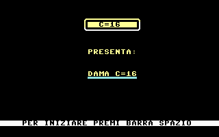 Dama (Pubblirome) Title Screenshot
