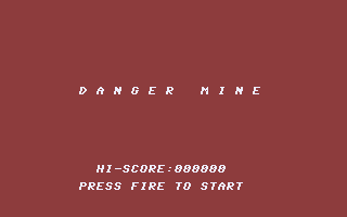 Danger Mine Title Screenshot