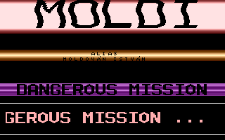 Dangerous Mission Title Screenshot