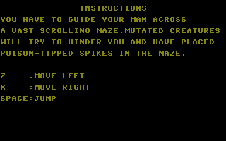 Dark Caves (Go Games 45) Title Screenshot