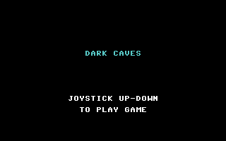 Dark Caves Title Screenshot