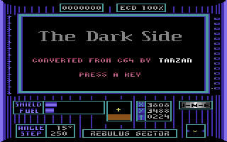 Dark Side Title Screenshot