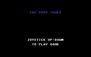 Dark Tower (Go Games 29) Title Screenshot
