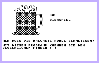 Das Bierspiel Title Screenshot