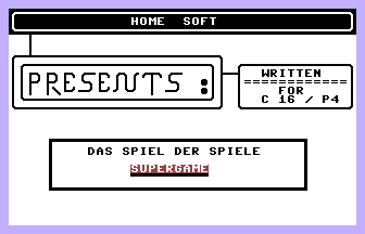 Das Spiel Der Spiele Title Screenshot