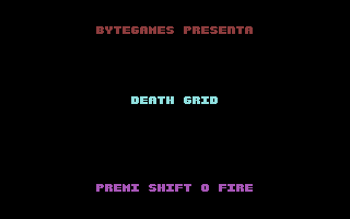 Death Grid Title Screenshot
