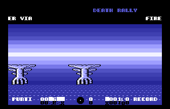 Death Rally Title Screenshot