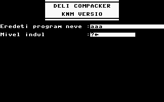 Deli Compacker KNM Versio Screenshot
