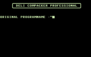 Deli Compacker Professional Screenshot