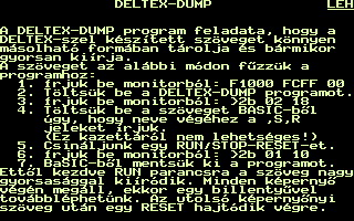 Deltex-Dump Screenshot