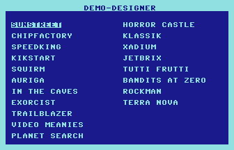 Demo-Designer Screenshot