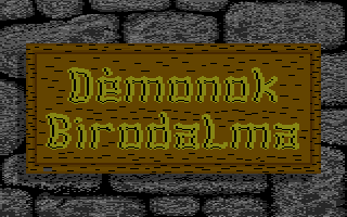 Démonok Birodalma Title Screenshot