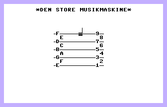 Den Store Musikmaskine Screenshot