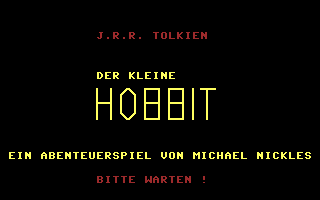 Der Kleine Hobbit Title Screenshot