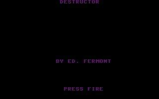 Destructor (Go Games 43) Title Screenshot
