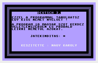 Deutsch 3 Title Screenshot