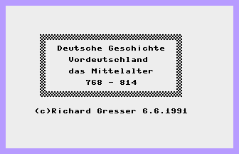 Deutsche Geschichte Title Screenshot