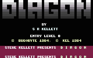 Diagon Title Screenshot
