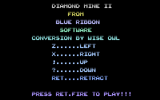 Diamond Mine II Title Screenshot