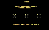 Dice (100 Programs For The Commodore 16)