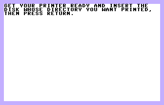 DieHard Directory Printer