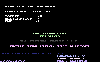 Digital Packer Screenshot