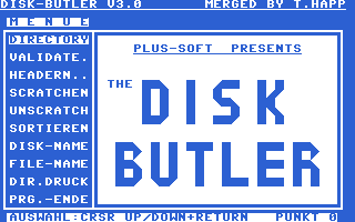 Disk-Butler V3.0 Screenshot