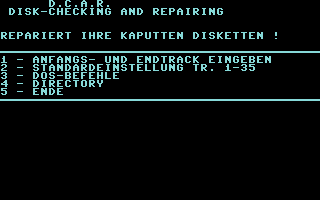 Disk-Checking And Repairing