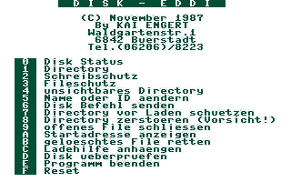 Disk-Eddi Screenshot