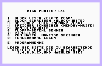 Disk-Monitor C16