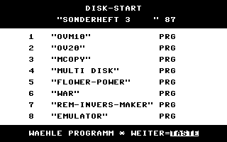Disk-Start