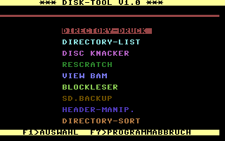 Disk-Tool V1.0 Screenshot