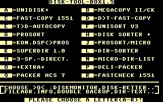 Disk-toolbox 1.5 Screenshot