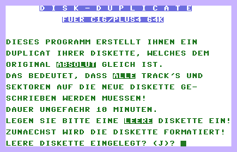 Disk Duplicate Screenshot