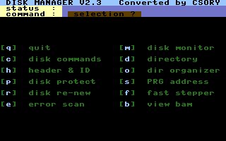 Disk Manager V2.3 Screenshot